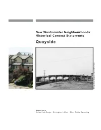 Quayside Historical Context Statement