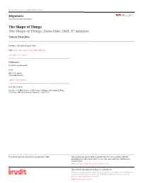 The Shape of Things / the Shape of Things, Etats-Unis, 2003, 97 Minutes]