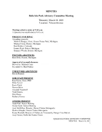 BIPAC Minutes