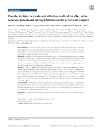 Counter Incision Is a Safe and Effective Method for Alternative Reservoir Placement During Inflatable Penile Prosthesis Surgery