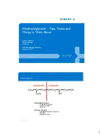 Ethylhexylglycerin – Tips, Tricks and Things to Think About