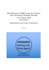 EVGA2021 Making VLBI Great Again!