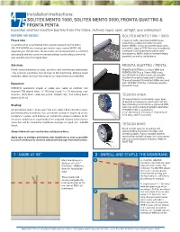 SOLITEX MENTO WRB Install Guide