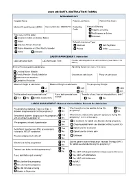 2020 CDA Paper Abstraction Forms