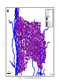 Figure 5.4.1 Location of Verified Subprojects with Prioritization CHAPTER 6 MASTER PLAN on SMALL SCALE WATER RESOURCES DEVELOPMENT