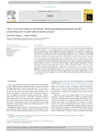 Pdfs/2000874-Equitable-Development- Environmentalists and EJ Advocates (See Sandler & Pezzullo, 2007)