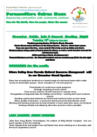 Permaculture Cairns Newsletter