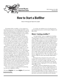SRAC 4502: How to Start a Biofilter