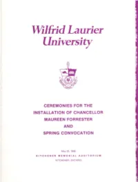 Wilfrid Laurier University
