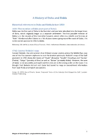 A History of Doha and Bidda