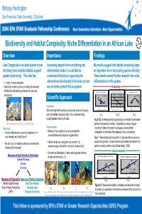 Biodiversity and Habitat Complexity: Niche Differentiation in an African