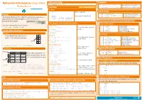 Cheat Sheet Pandas Python.Indd