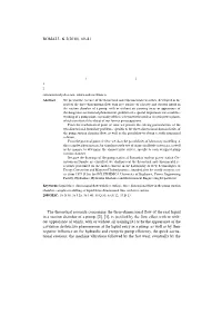 On the 3D-Flow of the Heavy and Viscous Liquid in A