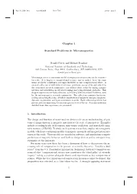 Chapter 1 Standard Problems in Micromagnetics