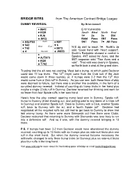 DUMMY REVERSAL By: Brian Gunnell