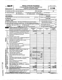 Form 990-PF Or Section 4947(A)(1) Nonexempt Charitable Trust Department of the Treasury Treated As a Private Foundation 2010 Internal Revenue Service Note