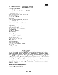 Permit Review Report Permit ID: 4-0124-00001/00112 Renewal Number: 1 Modification Number: 12 12/08/2014