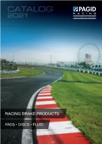 Racing Brake Products
