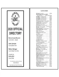 2020 Official Directory