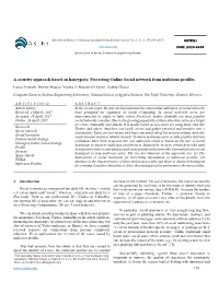 A Security Approach Based on Honeypots: Protecting Online Social Network from Malicious Profiles