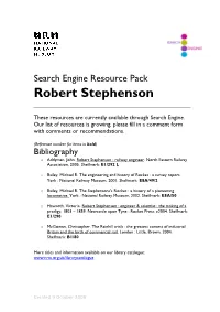 Robert Stephenson
