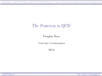 The Pomeron in QCD