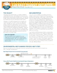 I-20 EAST TRANSIT INITIATIVE Project Fact Sheet | November 2014