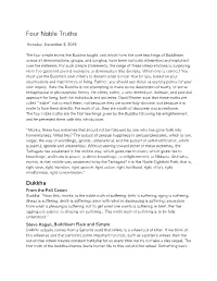 Four Noble Truths Compared.Pages