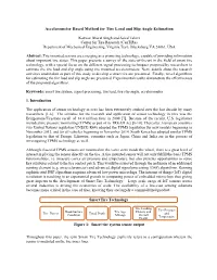 Accelerometer Based Method for Tire Load and Slip Angle Estimation