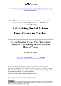 Rethinking Social Action. Core Values in Practice | RSACVP 2017 | 6-9 April 2017 | Suceava – Romania Rethinking Social Action