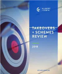 Takeovers + Schemes Review