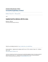 Agobard and His Relations with the Jews