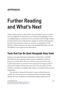 Further Reading and What's Next