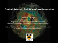Global Seismic Full Waveform Inversion