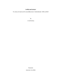 Conflict and Context