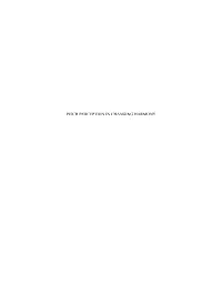 Pitch Perception in Changing Harmony