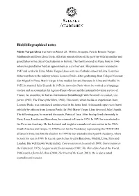 Biobibliographical Notes