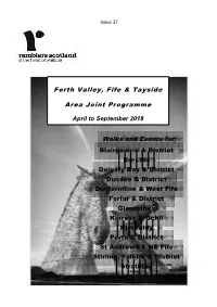 Forth Valley, Fife & Tayside Area Joint Programme April To