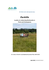 A Biodiversity Policy Document for the Dún Laoghaire-Rathdown
