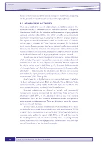 Geographical Categories (98KB PDF)