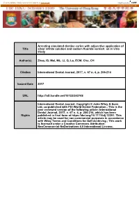 Arresting Simulated Dentine Caries with Adjunctive Application of Title Silver Nitrate Solution and Sodium Fluoride Varnish: an in Vitro Study