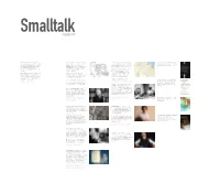 Smalltalk Reading List