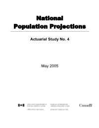 National Population Projections