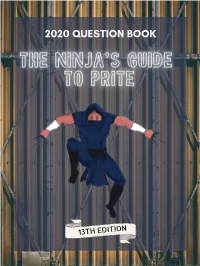 2020 Question Book