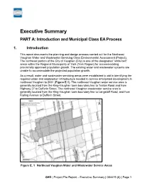 Executive Summary PART A: Introduction and Municipal Class EA Process