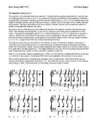 Ii, Or I to Ii6) Greatly Reduces the Danger of Forbidden Parallels and Also Improves the Sound