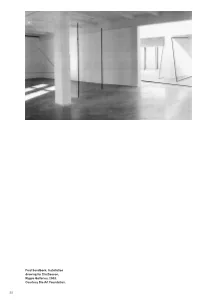 Why Does Fred Sandback's Work Make Me Cry?