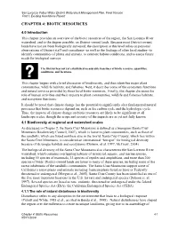 Chapter 4: Biotic Resources