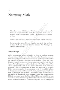 Narrating Myth