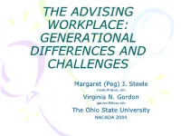 The Interaction Between Multigenerational Advisors